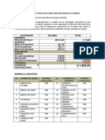 Compromiso de Los Estudiantes de La Universidad Catolica de CUENCA SEDE SAN PABLO de LA TRONCAL