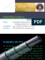 CONSTRUCCIÓN II - tuberias
