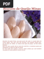Biscoito de Queijo Minas