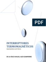 Interruptores Termomagnéticos