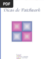Apostila - Dicas de Patchwork