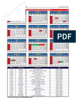 Working Calendar 2013 PDF