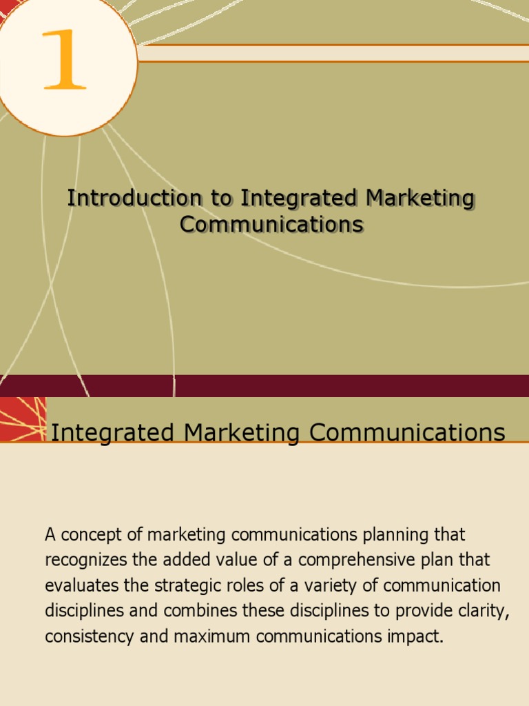 Integrated Marketing for Marketers | PDF | Marketing Communications | Sales