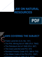 The Law On Natural Resources