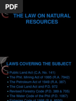 The Law On Natural Resources