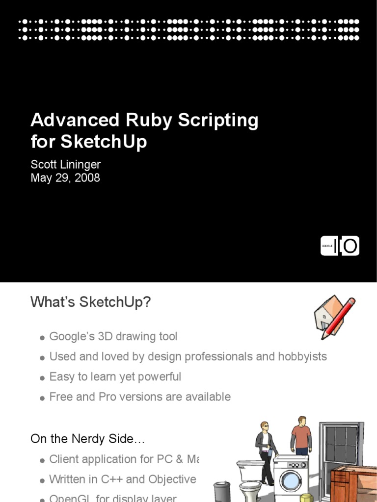 Advanced Ruby Scripting For SketchUp | PDF | Art | Technology & Engineering