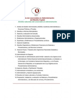 Ámbitos Laborales Del Licenciado en Administración