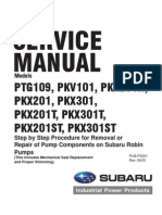 Subaru Pump Service Manual