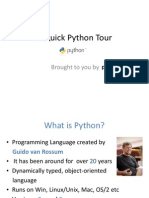 Python Tour