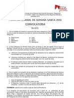 Convocatoria - Feria Artesanal PDF