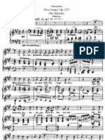 Schumann - Five Songs, Op.125