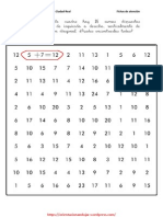 Fichas para Mejorar La Atencion Con Operaciones Matematicas 7