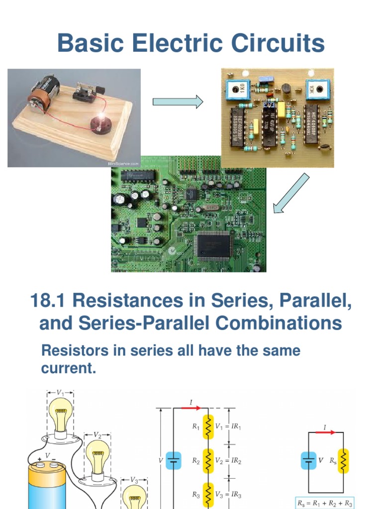 Basic Electric Circuits | PDF | Series And Parallel Circuits | Voltage