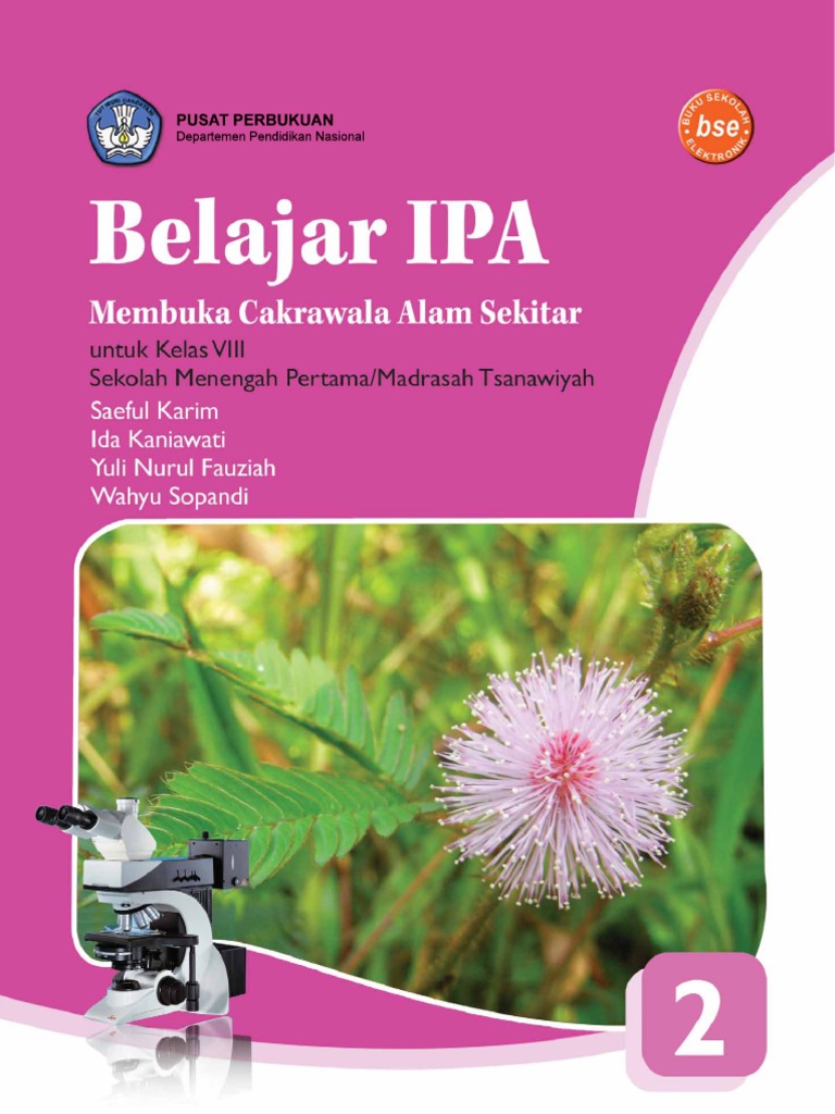 SMP Kelas 8 Belajar IPA Membuka Cakrawala Alam Sekitar