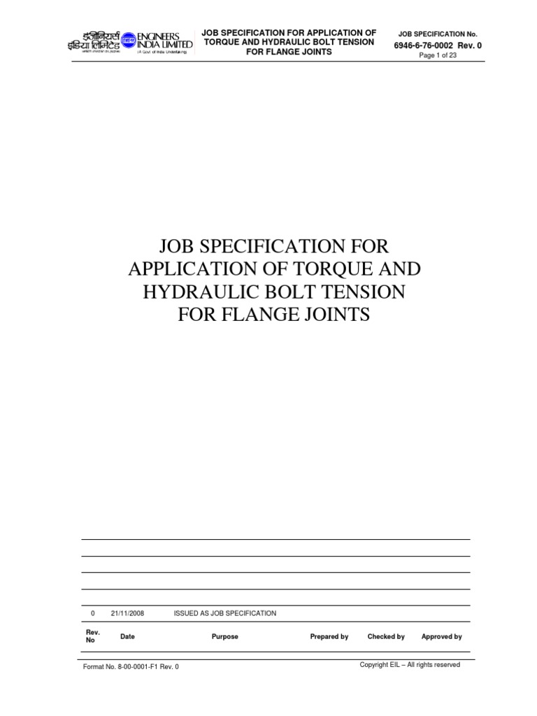 Hydraulic Bolt Tension PDF Nut (Hardware) Screw