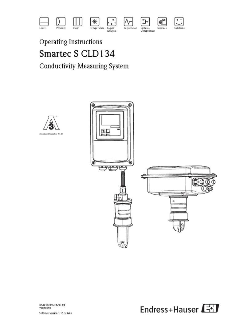 CLD134 Manual Eng | PDF | Calibration | Menu (Computing)