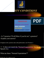 Presentation Falicity Condition