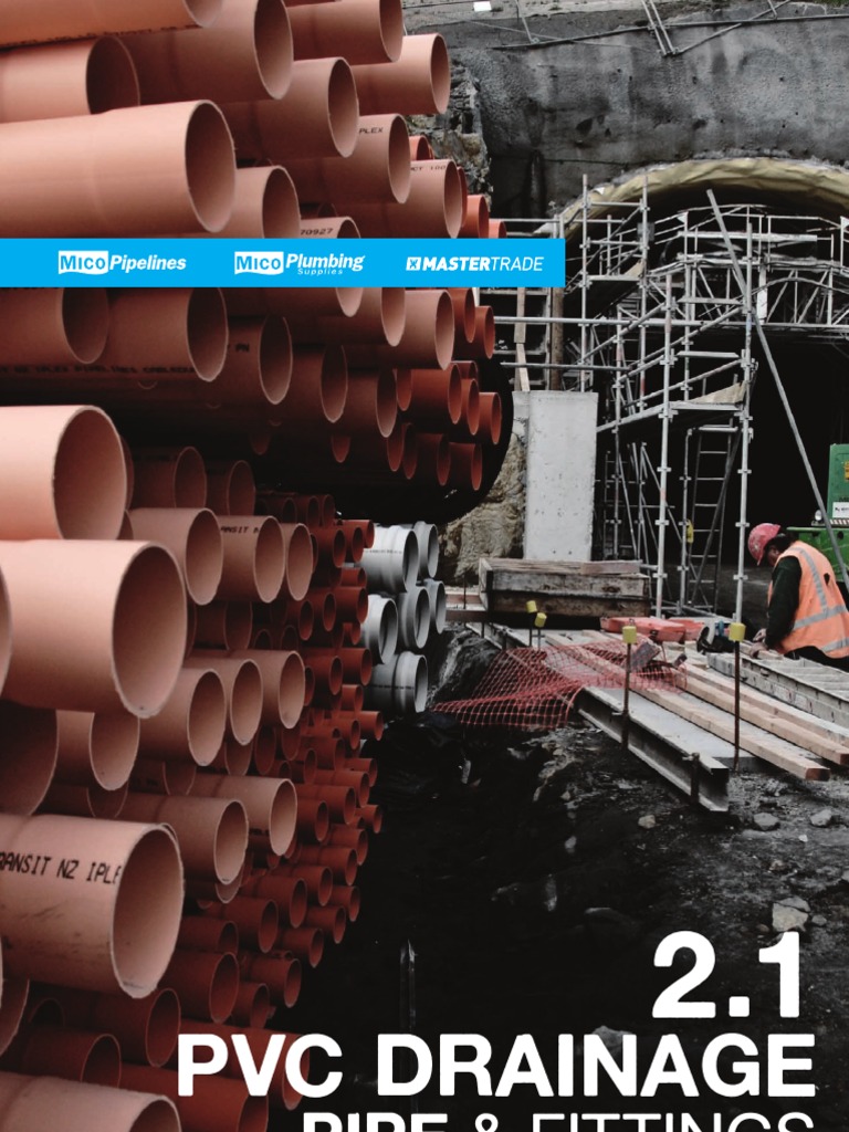 PVC Drainage Pipe and Fittings Guide | PDF | Polyvinyl Chloride | Pipe ...