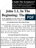 2010.02.10 - John 1.1 - in The Beginning - The Word