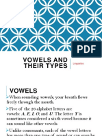 Vowels & Their Types.