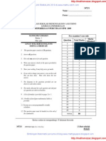 2009-PERCUBAAN Matematik Tambahan+Skema (SARAWAK) PDF