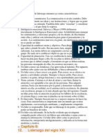 La Propia Definición de Liderazgo Enumera Ya Varias Características