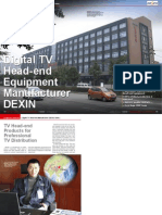 COMPANY REPORT Digital TV Head-End Manufacturer DEXIN, China