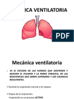 Mecánica ventilatoria: estudio de las fuerzas que sostienen y mueven el pulmón