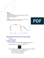 CSI Solution Demonstrates Use of These Features: File Menu New Model New Model