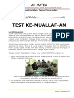 Makalah Test Ke Muallaf An