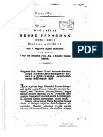 Ó-gyallai Besse Jánosnak tudositásai Kaukasus mellékéről 1829.