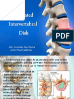 Herniated Intervertebral Disc