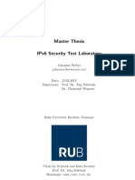 MasterThesis Johannes Weber IPv6SecurityTestLaboratory