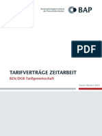 BZA DGB Tarifvertrag 2012