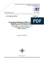 Conceptual Modeling (CM) for Military