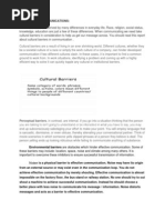 7 Barriers of Communication