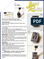 Refill Instructions - HP CB335EE (No.350)