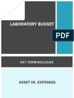 Laboratory Budget Powerpoint