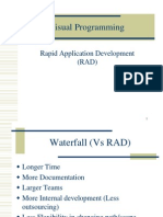 Visual Programming: Rapid Application Development (RAD)