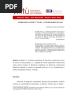 Patriotismo Constitucional e Patriotismo Republicano