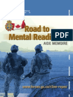 Road To Mental Readiness Aide Memoire