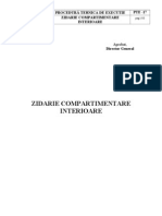 PTE- 17  Zidarie compartimentare interioare.doc