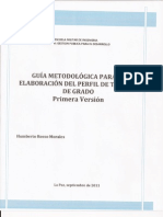 Guia para La Elaboracion Del Perfil Lic. Rosso