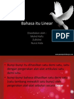 Bahasa Itu Linear