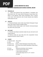 Kertas Kerja Merentas Desa SK SG Abong