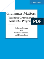 Savage Grammar Matters PDF
