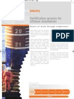 Certification Services For Offshore Installations