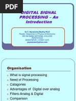 Digital Signal Processing - An