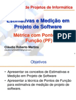 Apresentacao-Estimat Software PONTOS FUNCAO