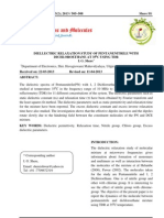 JAM_3_2_4 
DIELLECTRIC RELAXATION STUDY OF PENTANENITRILE WITH
DICHLOROETHANE AT 350C USING TDR